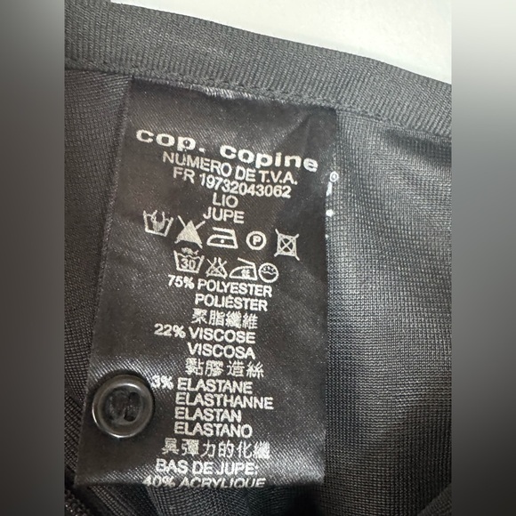 Cop Copine Mixed Material Floral Skirt – Size 38 (Fits Like 6) - Picture 8 of 9